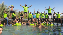 يافا: شباب الحركة الإسلامية يشاركون برحلة ترفيهية شمال البلاد